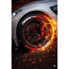 Bombtire Araba/motosiklet Lastik Yazısı / (Yapıştırıcı Dahil) Bedel Sticker