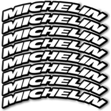 Bombtire Motosiklet ve Otomobil Lastik Yazısı Sticker Yapıştırma (8 Adet )BOMBNEW3230