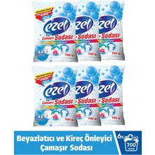 Ezel Premium Çamaşır Sodası 700 gr x 6 Adet