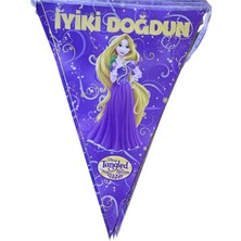 PM Party Concept Üçgen Flama Rapunzel