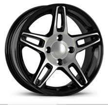 Agt 4X108X15 6.0 63.4 ET35 Gloss Black Dıamond Fd (4 Adet)