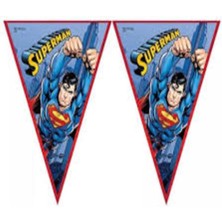Genel Tedarik Mutluanılar Parti Evi Supermen Flama