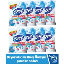 Ezel Premium Çamaşır Sodası 700 gr x 8 Adet