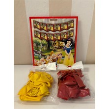 Pamuk Prenses Balon Flama Set