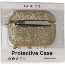 AyrStore Airpods Pro (1.nesil) Spell Simli Kılıf - Gold