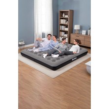 Bestway Yumuşak ve Rahat 3 Kişilik Şişme Yatak, 203X183X22 Cm, Pratik Kullanım