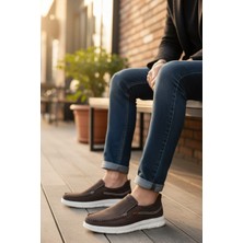 Enoch Soft-Walk Deri Serisi Premium Süet Dokulu Casual Ayakkabı