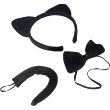 Esranın Dünyası Kedi Kostüm Taç Kuyruk Papyon Seti RSKRG34-ESRDNS