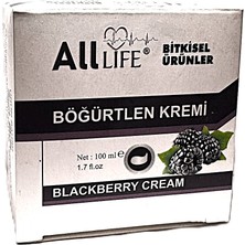 All Life Bitkisel Ürünler Nemllendirici Böğürtlen Kremi 2 x 100 ml (2 Adet)