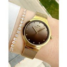 Slazenger Vintage Hasır Kordon Kadın Kol Saati