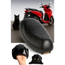 Esranın Dünyası Su Geçirmez Siyah Motosiklet Sele Kılıfı