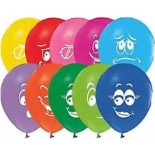 Gemar Gülenyüz Renkli Balon 26CM 100LÜ
