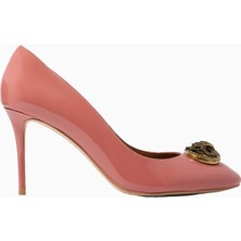 Kurt Geiger Chelsea 85 Yuvarlak Burun %100 Deri Lüks Kadın Stiletto