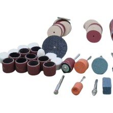 By Nevser® 105 Parça Metal Zımpara Gravür Taşlama Oyma Seti Kalıpçı Takımı