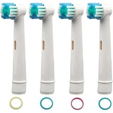 Gjob Oral B Yedek BAŞLIK%100 Uyumlu Orta Sert 4 Adet