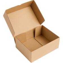 Koliciabla 17,5X13,5X7,5 cm Kraft E-Ticaret ve Kargo Kutusu - Mum, Sabun ve Kahve Kutusu