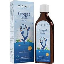 Starseven Voop Çocuklar Için Balık Yağı 3 Portakal Aromalı Şurup