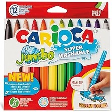 Starseven Carioca Süper Yıkanabilir Keçeli Boya Kalemi 12'li