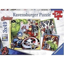 Starseven Ravensburger 3X49 Parça Yapboz Avengers