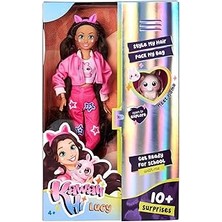 Starseven Simba, 105953975, Kawaii Hi Lucy, Oynar Eklemli Tasarım, Aksesuarlı, Sevimli Hayvan Figürü, 26 cm