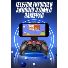 İntora Joystik Gamepad Bluetooth Telefon Tutucu Oyun Kolu Telefon Android Uyumlu