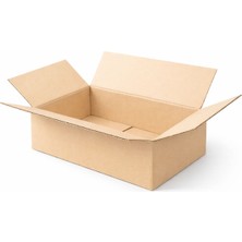 Koliciabla 5 Adet - 45x30x10 cm Çift Oluklu (Dopel) Koli - Laptop, Gömlek & Yassı E-Ticaret Kutusu