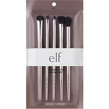 Starseven E.l.f. Dumanlı Göz Fırçası Seti, Sentetik, 5 Parça Set (82021) (Fırça Sapı Rengi Değişebilir)