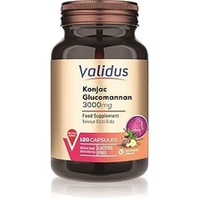 Starseven Validus Glucomannan 3000 120 Capsules