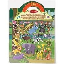 Starseven Melissa &amp; Doug 19106 Kalın Gummistickern Safarispielzeug
