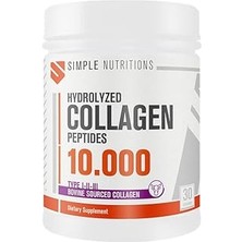 Starseven Hydrolyzed Collagen Peptides (Hidrolize Kolajen Peptitleri) | Type I-Ii-Iii | Yüksek Biyoyararlanım