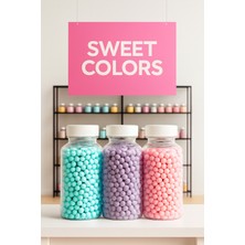 Dekamis By Paster Pastel Boncuk Şeker 3 Lü Set (Mor, Pembe, Mavi) – Bypaster Pasta Süsleme Şekeri