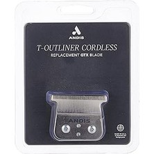 Starseven Andis 04555 Akülü T-Outliner Lityum Iyon Değiştirme Derin Gtx Blade - Karbon Çelik