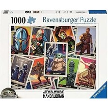 Starseven Ravensburger, 1000P Puzzle Wars Mandalorian, Yetişkin Puzzle