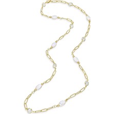 Inci Detaylı Zincir Kolye