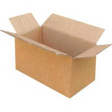 Koliciabla 10 Adet - 20x10x10 cm Çift Oluklu (Dopel) Koli - Gözlük, Powerbank & Mini Yedek Parça Kutusu