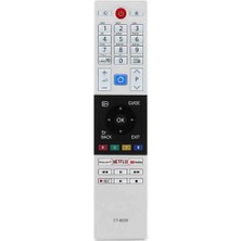 Herz Toshıba CT-8543 CT-8528 Televizyon Kumandası Rakuten Tv Youtube Netflix Tuşlu