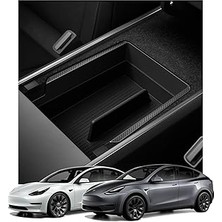Starseven Spigen Tesla Model Y (2024-2023) &amp; Model 3 (2023) Kol Dayama (Kolçak) Konsol Içi Düzenleyici To