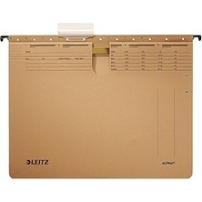 Starseven Leitz Alpha Askılı Dosya, Telli, A4, Kese Kağıdı Rengi, 10'lu Paket, 19143000
