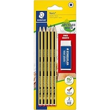 Starseven Staedtler 120 A Sbkd Noris Kurşun Kalem Set 5 x Noris Kalem 1 x Silgi 1 x Kalemtraş