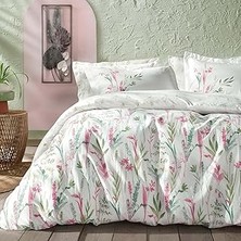 Starseven Hana Ranforce Çift Kişilik Nevresim Takımı Pembe