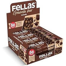 Starseven Fellas Granola Bar Kakaolu, 23 Gram, 12 Adet