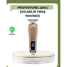İntora Profesyonel 7000RPM Saç Kesim Makinesi – Type-C Şarjlı, LCD Ekranlı, 4 Kademeli Ayar