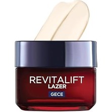 Starseven L'oreal Paris Revitalift Lazer Yoğun Yaşlanma Karşıtı Gece Bakım Kremi (50 Ml)