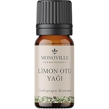 Starseven Monoville Limon Otu Uçucu Yağı 10 ML%100 Saf Doğal (Lemongrass Essential Oil)