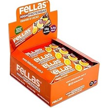 Starseven Fellas Yüksek Bar Portakal &amp; Kakao 45 gr x 12 Adet
