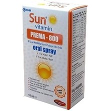 Starseven Cnr Sun Prema 800 Oral Sprey, 10 Ml, Edici Gıda