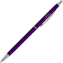 Starseven Ohto Slim Line Serisi Nbp-5b3 Metalik Mor Tükenmez Kalem 0.3