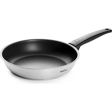 Starseven Woll Kızartma Tavası Indüktif, Çap 24 Cm, 5 cm Yüksekliğinde, Tüm Ocak Türleri Için Uygundu