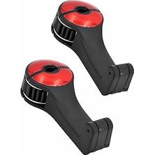 Starseven Kyrotech 2’li Araç Baş Destek Kancası, Telefon Tutuculu Evrensel Koltuk Arkası Kanca, El Çantası &a