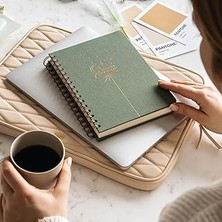 Starseven Paperora A5 Spiralli Keten Süresiz Planlayıcı Ajanda Yeşil